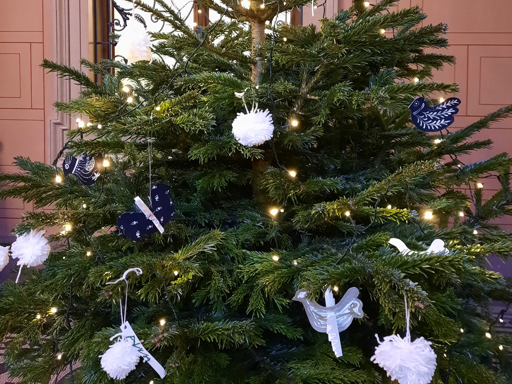 vánoční stromek v muzeu