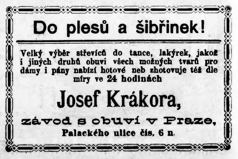 ZEMSKÁ JUBILEJNÍ VÝSTAVA 1891 A BOTKY JOSEFA KRÁKORY