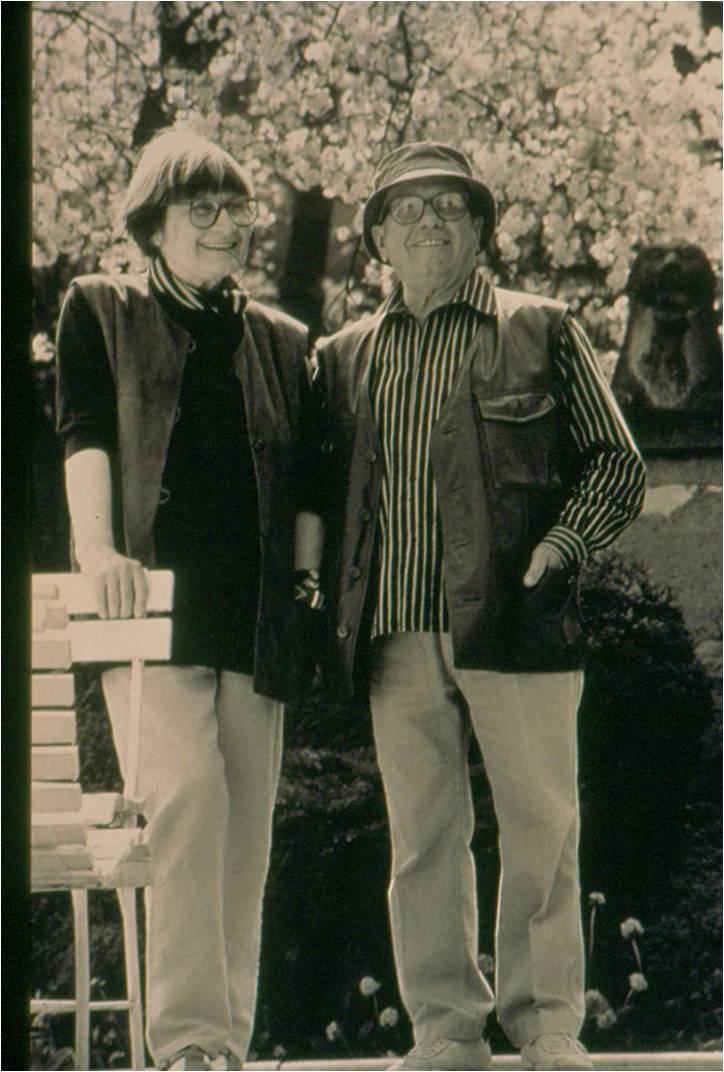 Stanislav Libenský a Jaroslava Brychtová