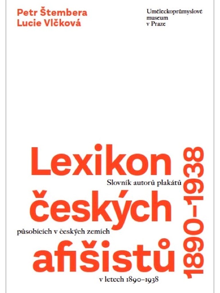 Lexikon českých afišistů - obálka knihy