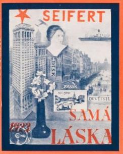 Obálka knihy Jaroslava Seiferta Samá láska